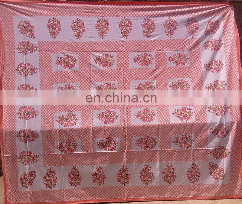 Best sale high quality pretty elegant colorful wholesale indian printed bedsheets