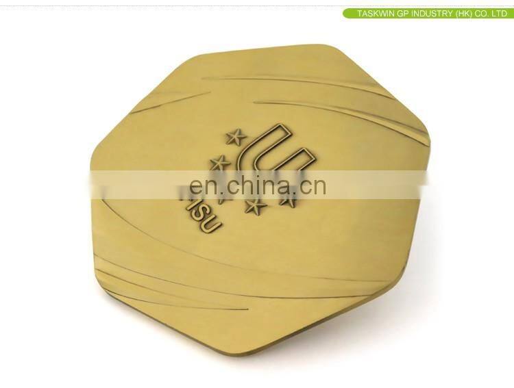 gold metal medal for rugby football