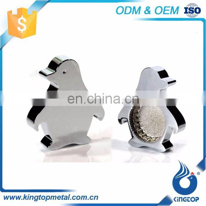 Custom metal keychain dog tag bottle opener