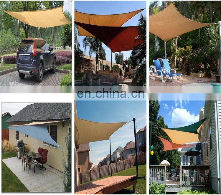 Garden shadow net wind sail covering sun sails custom size