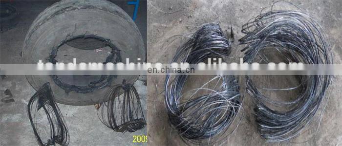 Industrial tire steel wire separator tire wire drawing machine