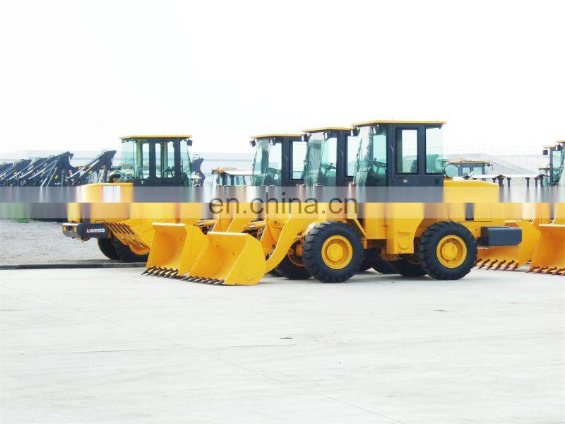 Top quality official brand new LW220 wheel loader price list