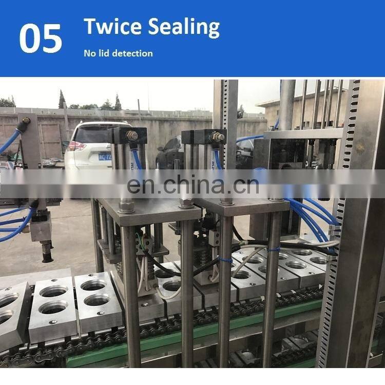 straight-line type automatic coffee capsule filling machine for nespresso/ k cup coffee machine commercial