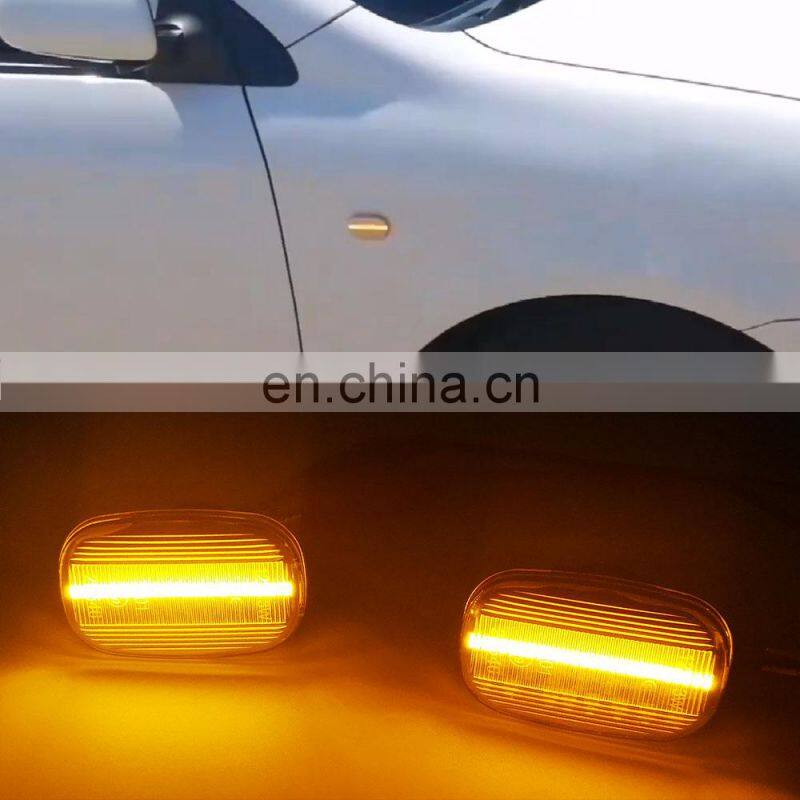 Led Dynamic Side Marker Turn Signal Lights For Toyota Corolla Celica Caldina Camry Hilux Probox Fielder Avensis RAV4 Prius Runx