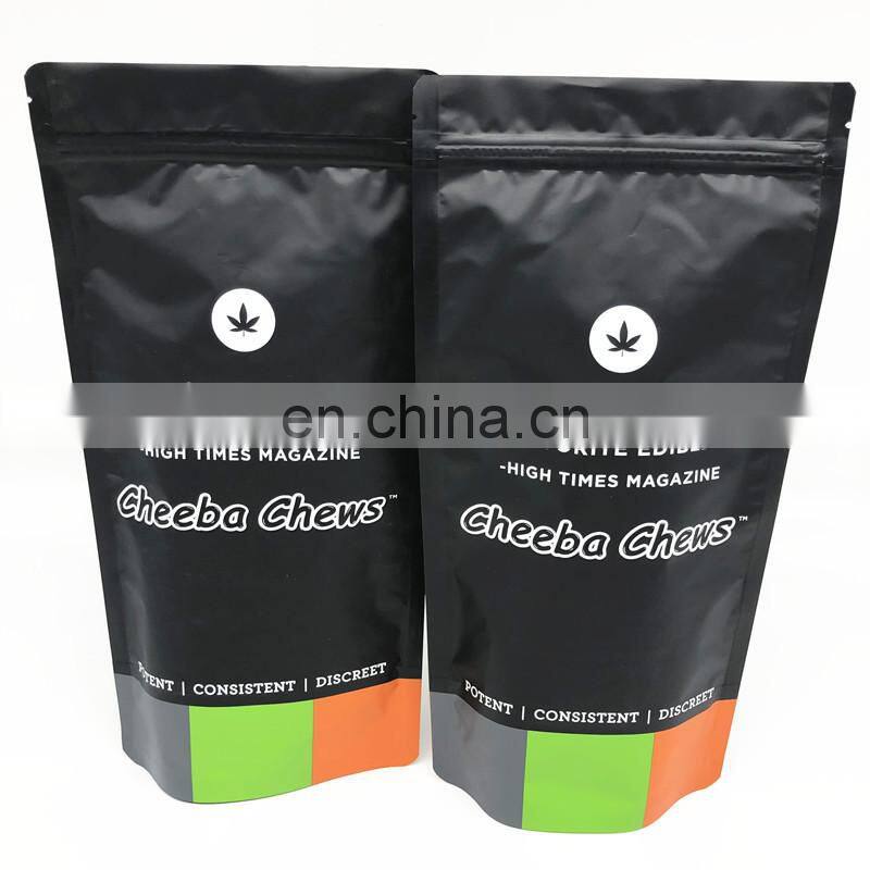 With hanging hole clear window zipper packing bags