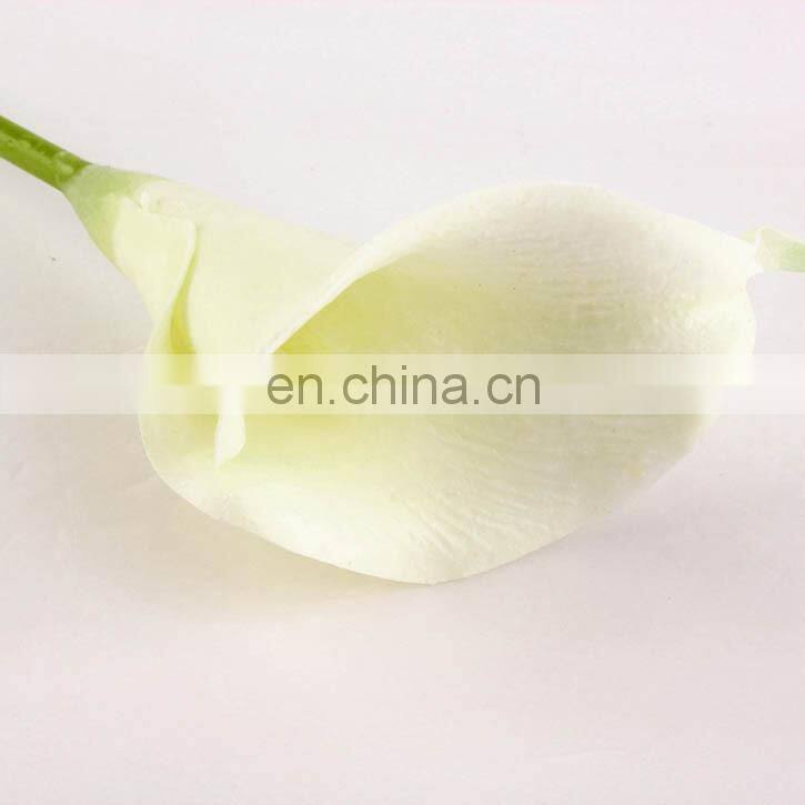 Calla Lily Artificial Flowers Bridal Wedding Bouquet Wholesale Artificial Flower 20 head Latex Real Touch Flower Bouquets