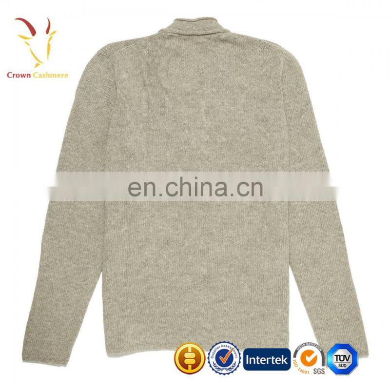 V nek knit cardigan merino wool women with pockets