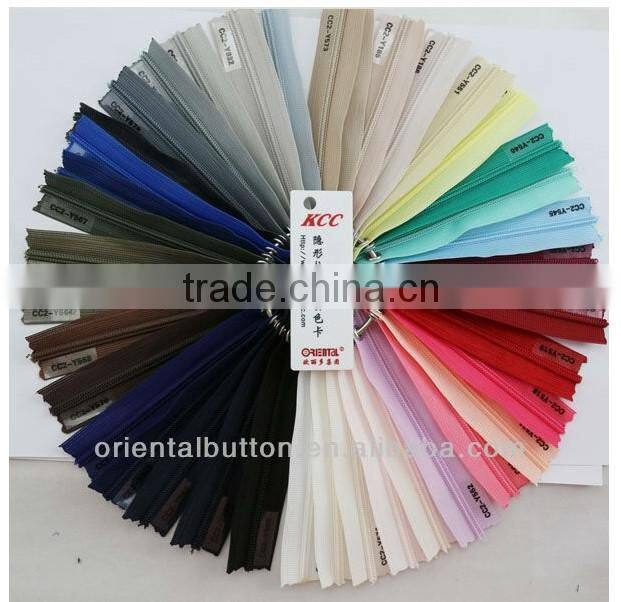 10-inch 3# KCC invisible zipper/ lace tape