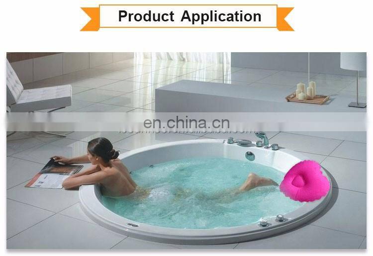 Wholesale Heart Shape Bath Pillow With Suction Cup