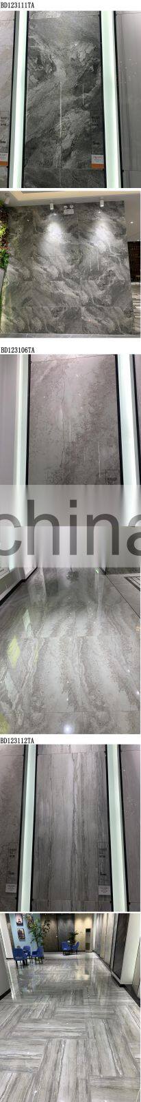 600*1200mm Calacatta Porcelain Tile, Full Body Marble Glazed Floor Tile
