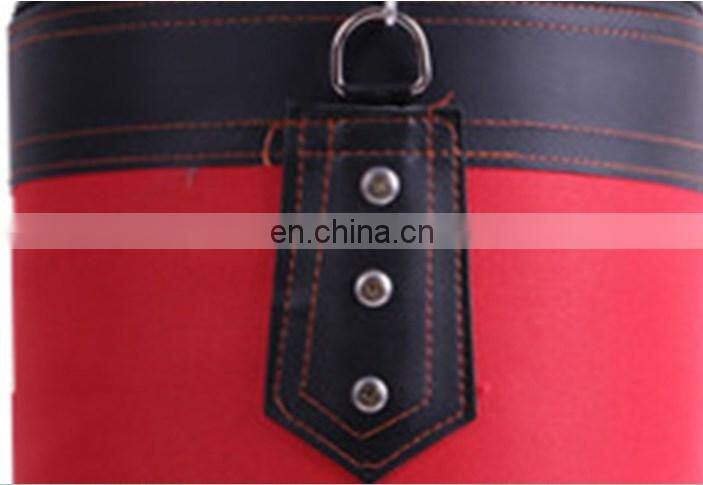 Low MOQ punching hanging boxing sand bag