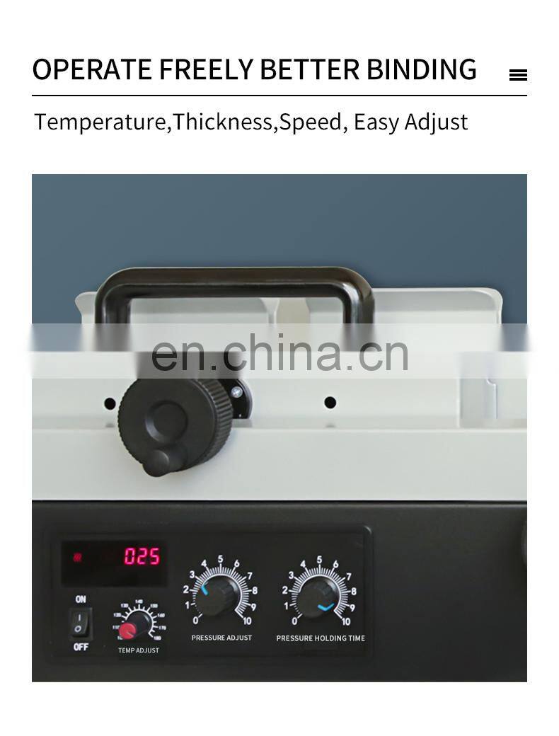 a4 high speed good quality book binding machine