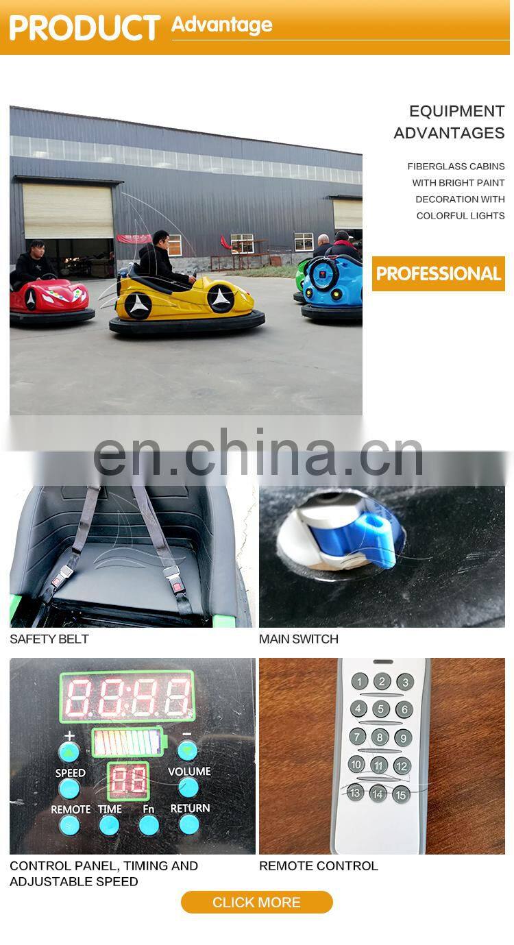 Amusement Park Ride Battery MP3 Music Battery Operated Bumper Car for Sale
