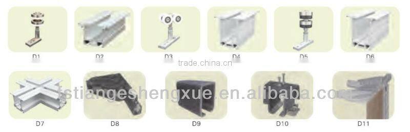 Multifunctional room soundproof folding wooden parttion wall