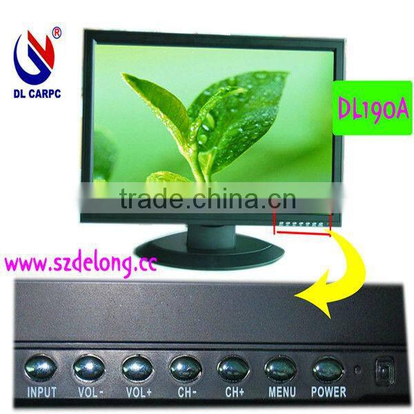 High Quality Pos System DL19"Touch Screen Cheap LCD Monitor With VGA