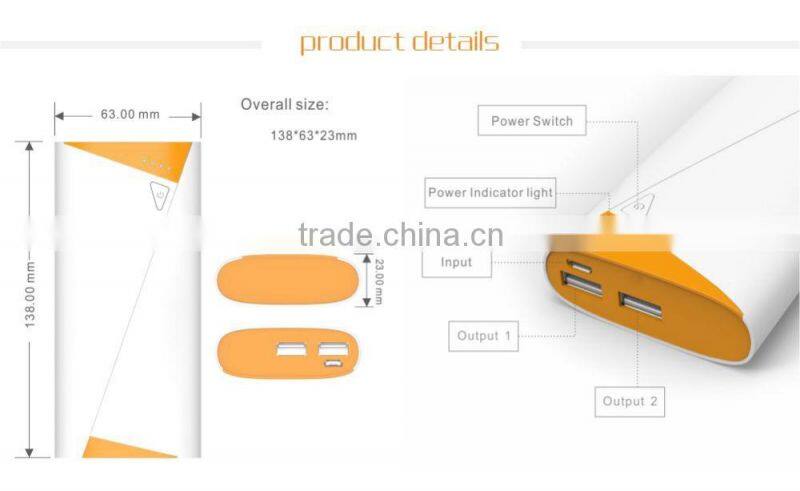 Hot sale Trulyway Roll book series 10400mAh power bank optional colors