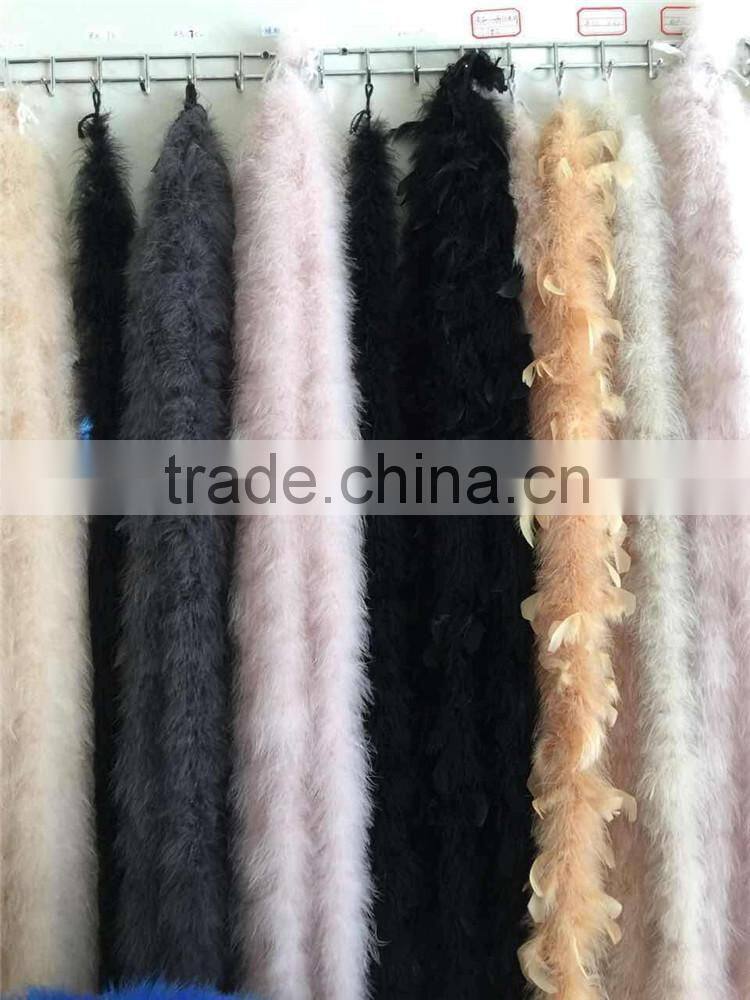 Dyed Real Turkey Fur Material For Coat Winter