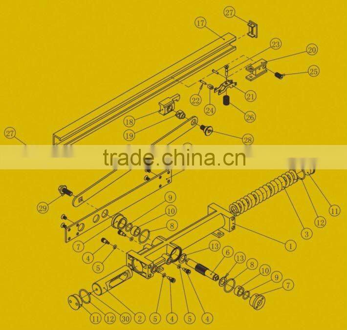 Concealed Door Closer,Aluminum Door Closer,Door Stop