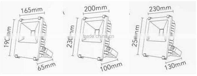 Manufacturer Kinds of COB and SMD outdoor Led flood lights 10W - 50W 70W 100W 150W 200w 400W Garden Light RGB