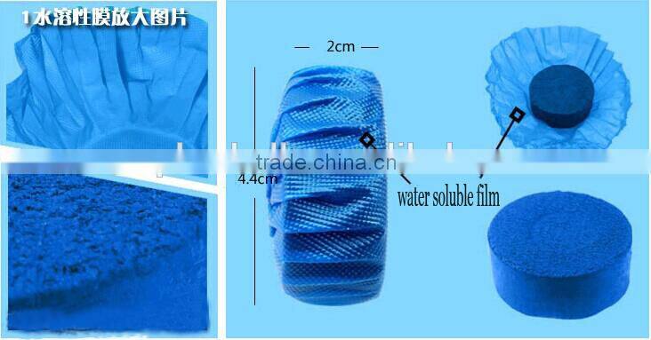 Glass Bottle Automatic Flushing Toilet bowl cleaner