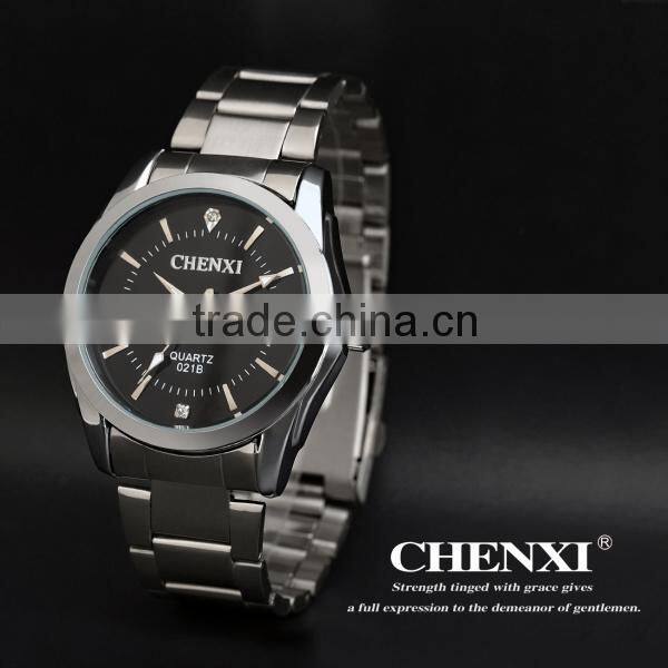 Day Date Display Couple Watches Men 021BM&LD Japan Movement White Black CHENXI Watch Chinese Watch Manufacturer Men Wristwatches