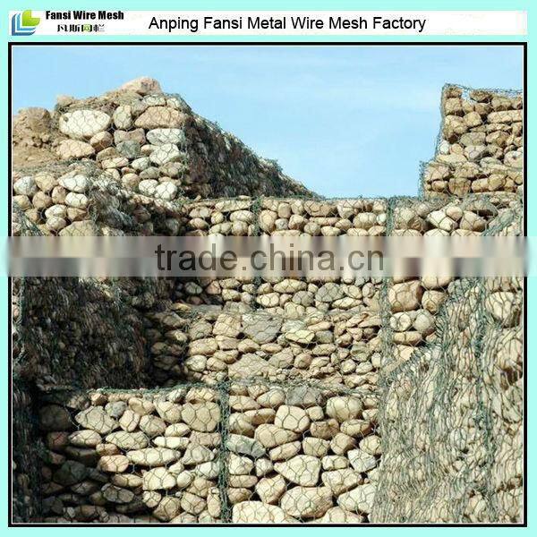 Hexagonal gabion box wire mesh/hexagonal wire mesh Anping, Hengshui China Supplier