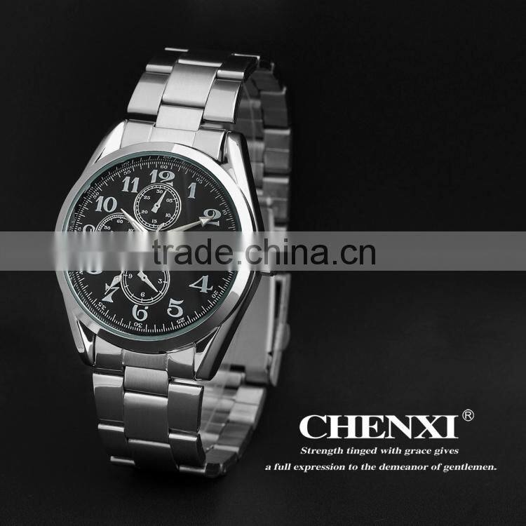 NEW - MEN Fashion Quartz Stainless steel wrist watch sports men ,best price watch 006DMS