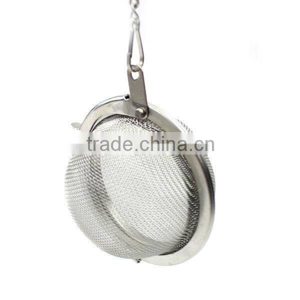 Stainless steel mesh tea strainer