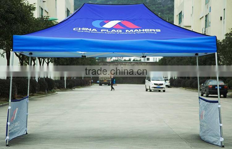 custom trade show display 3x3 easy up tent
