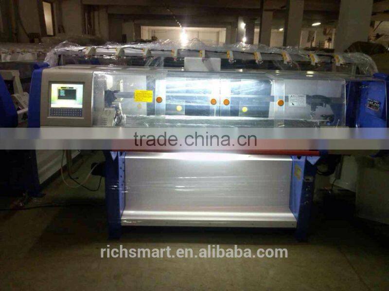 Strict Quality Control System,Factory Outlet:Our New Type 12G/52" Automatic Sweater Flat Knitting Machine