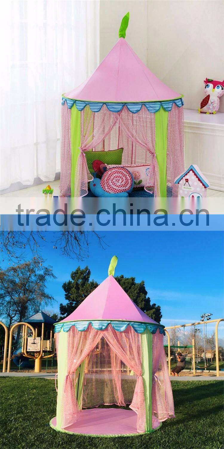 Kids Castle Tee-Pee Tent Princess Castle Kids Tent Play House Baby Child Kid Play Tent