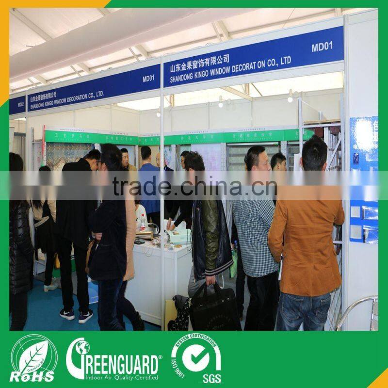 polyester fabric sun shading roller blind and shades zebra folded blinds