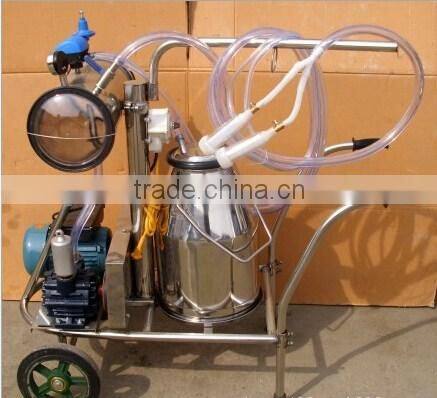 Portable single milking machine, cow milk machine, goat milker