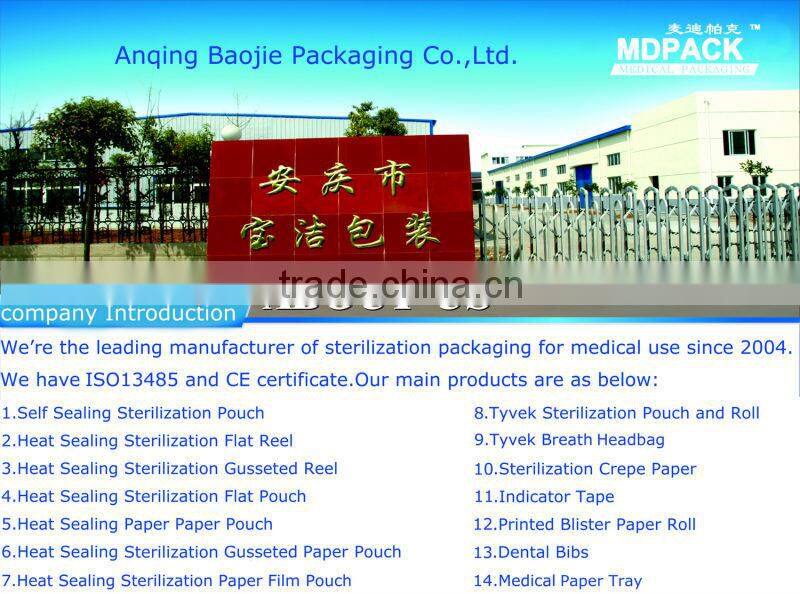 Sterilization Tyvek Pouch