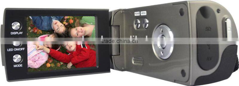 Low price 8MP hd dv digital vide camera camcorder with 2.7 inch TFT display,support 32G sd card