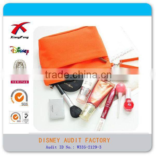 Purse women plain cosmatic bag ladies makeup bag custom