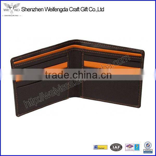 Genuine Leather id Card Holder With id Windows