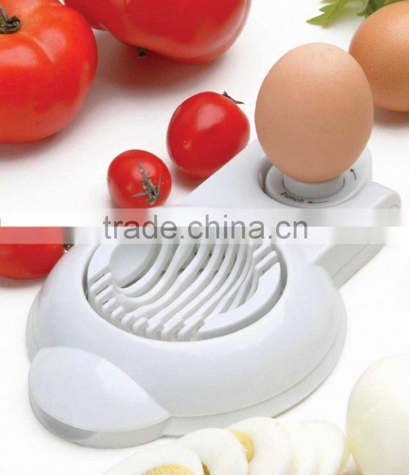 ABS+S/S 17.8*11.4*2.5 Kitchen tools egg slicer/plastic egg slicer