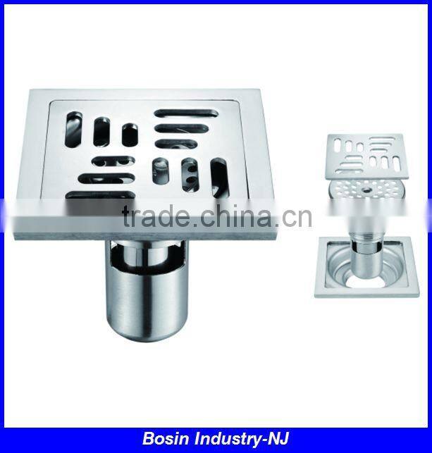 stainless steel long floor drain
