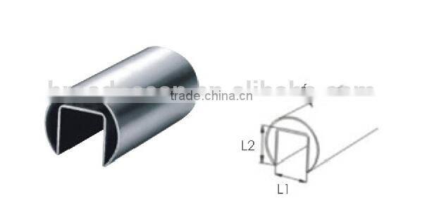 stainless steel slotted tubing/stainless steel slot pipe PI-02