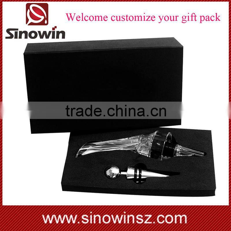 funny wine stopper finish with black rubber ring