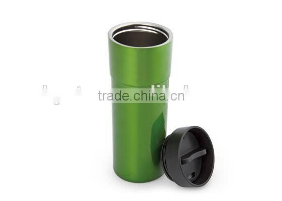 Double wall stainless steel water bottle with twist off lid System/drink bottle/bottle