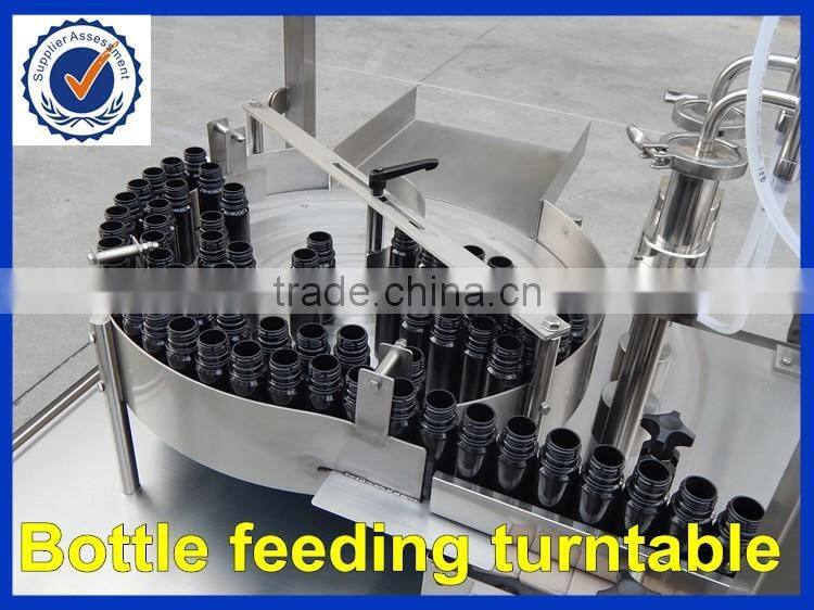 Free shipping PLC controlled autoamtic filling and sealing machine,bottle filler