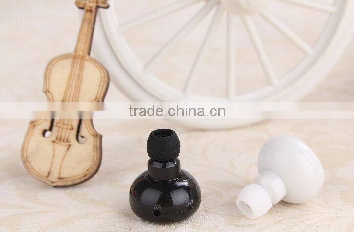Hot sell invisible bluetooth super mini ear phone for iphone5
