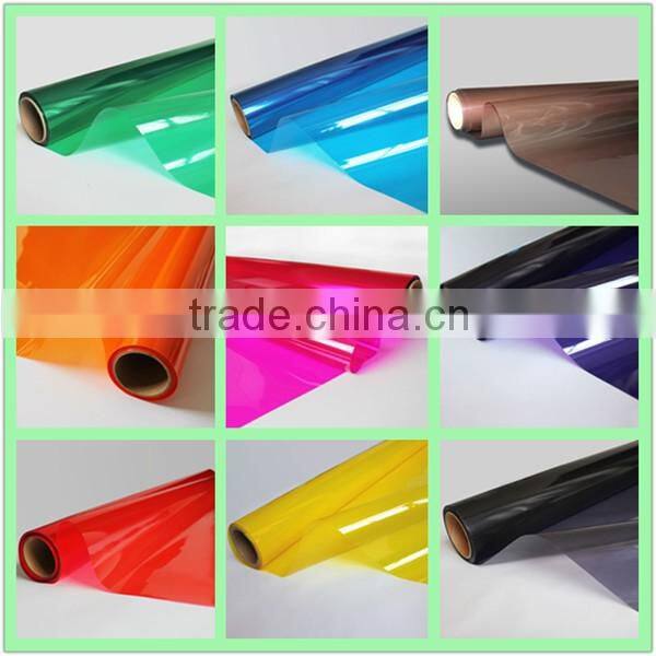 window decorative self adhesive glass color film
