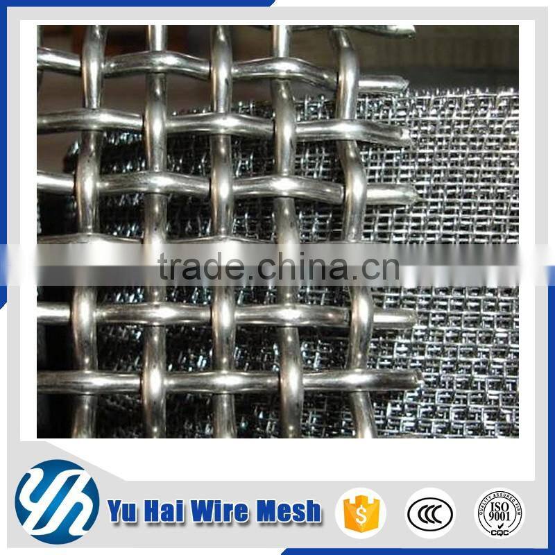 Galvanized crimped wire mesh factory
