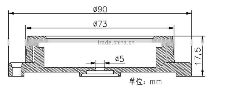 6W IP68 red blue green yellow white underwater LED light for boat