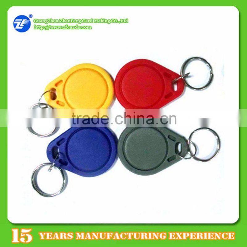 Guangzhou manufacturer of waterproof nfc keyfobs ntag213