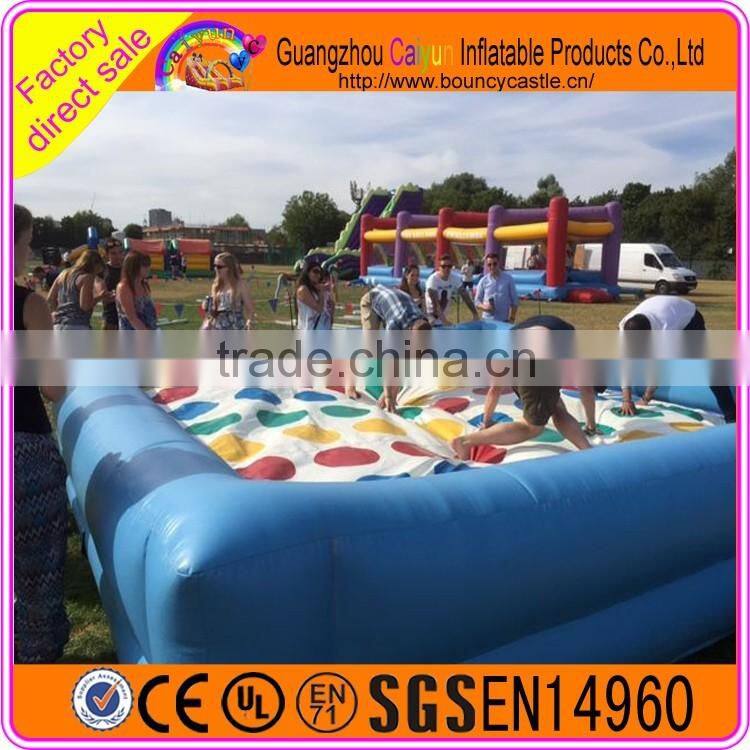 Interactive Game Inflatable Twister Game For Kids Outdoor Game