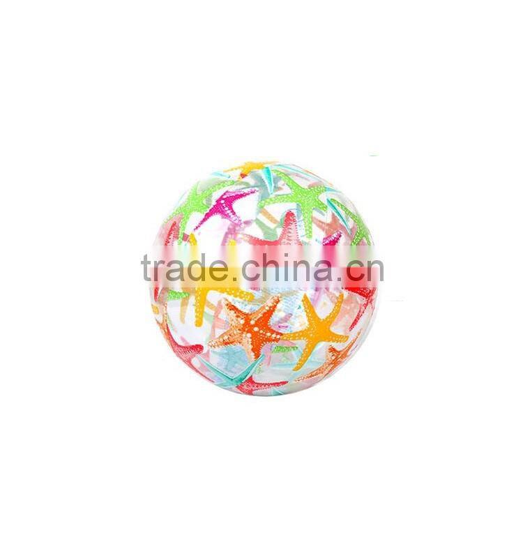 2016 Low price pvc inflatable beach ball with custom logo